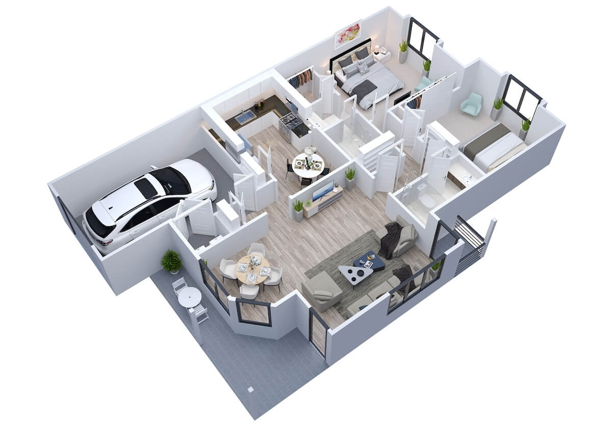 The Edgebrook floor plan